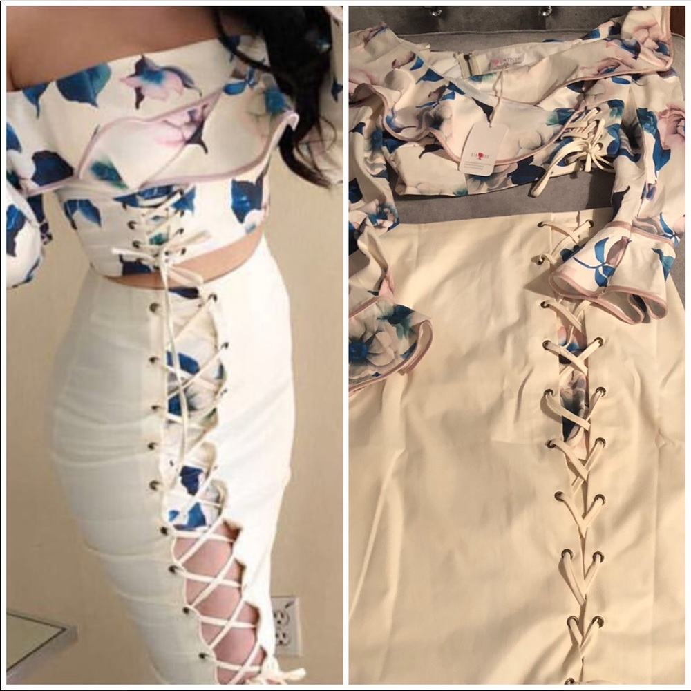 Cute 2 piece set! New with tags! Size M